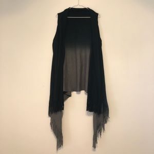 Sleeveless cardigan vest